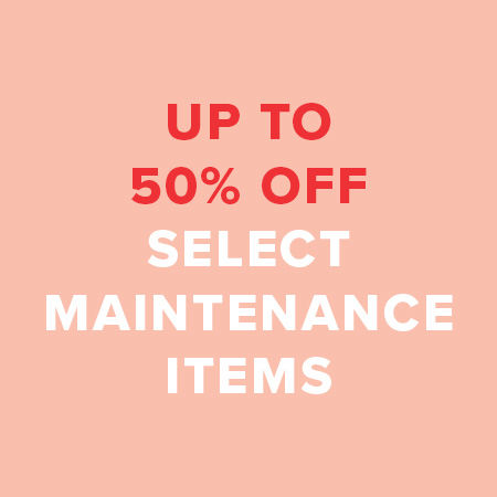 Up to 50% off Maintenance